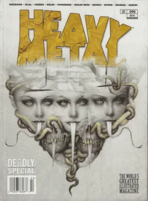 Heavy Metal Magazine #290 | Early Peach Momoko Story! - Ash Avenue Comics