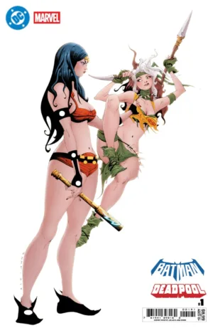 DC/Marvel: Batman/Deadpool #1 Cover J Jae Lee Big Barda/Savage Land Rogue Variant - Ash Avenue Comics