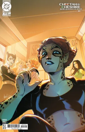Cheetah and Cheshire Rob the Justice League #4 (Of 6) Cover C Mirka Andolfo Variant - Ash Avenue Comics