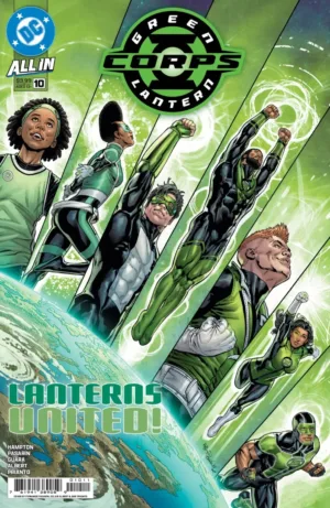 Green Lantern Corps #10 Cover A Fernando Pasarin & Oclair Albert - Ash Avenue Comics