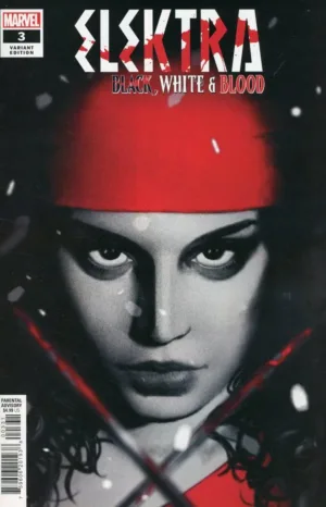 Elektra: Black White & Blood #3 (Of 4) 1:25 Greg Smallwood Variant - Ash Avenue Comics