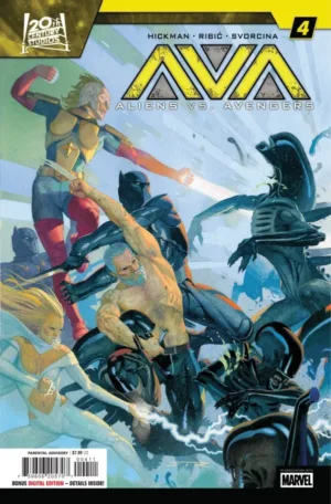 Aliens Vs. Avengers #4 - Ash Avenue Comics