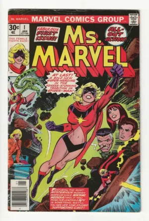 Ms. Marvel (Vol.1) #1 [October 1976] - Ash Avenue Comics
