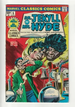 Marvel Classics Comics #1: Dr. Jekyll and Mr. Hyde (January 1976) - Ash Avenue Comics