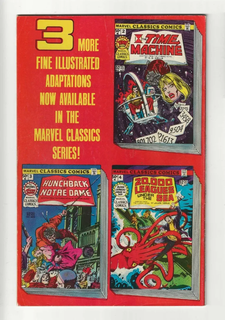 Marvel Classics Comics #1: Dr. Jekyll and Mr. Hyde (January 1976) - Ash Avenue Comics