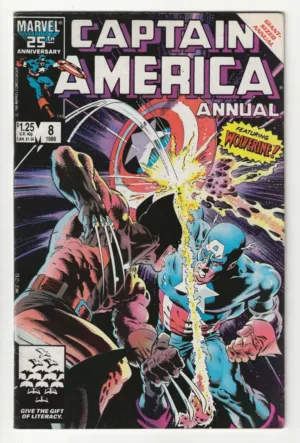Captain America Annual #8 (Vol. 1, 1986) - Ash Avenue Comics