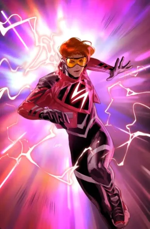 Absolute Flash #12 Cover D Lesley Leirix Li Variant - Ash Avenue Comics