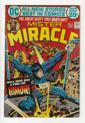 Mister Miracle (Vol. 1) #9 [August 1972] - Ash Avenue Comics
