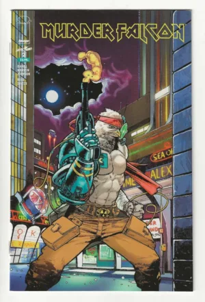 Murder Falcon #2 Cover B Heavy Metal Variant (November 2018) - Ash Avenue Comics