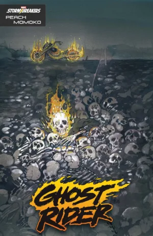 Ghost Rider #3 Peach Momoko Stormbreakers Variant (Vol. 9, July 2022) - Ash Avenue Comics