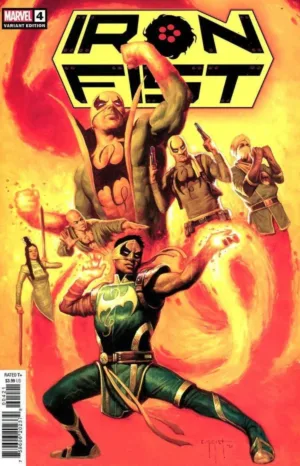 Iron Fist #4 (Of 5) E.M. Gist Variant - Ash Avenue Comics