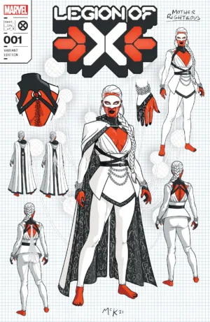 Legion of X #1 Jamie McKelvie Design Variant - Ash Avenue Comics