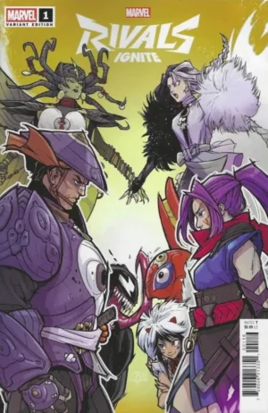 Marvel Rivals: Ignite #1 1:25 Rickie Yagawa Variant - Ash Avenue Comics
