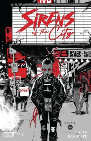 Sirens of the City #1 (Of 6) Cover C Khary Randolph Embossed Foil Variant - Ash Avenue Comics