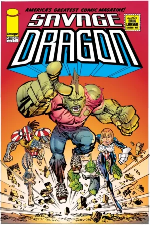 Savage Dragon #280 Pre Order Cover A Erik Larsen (MR) - Ash Avenue Comics
