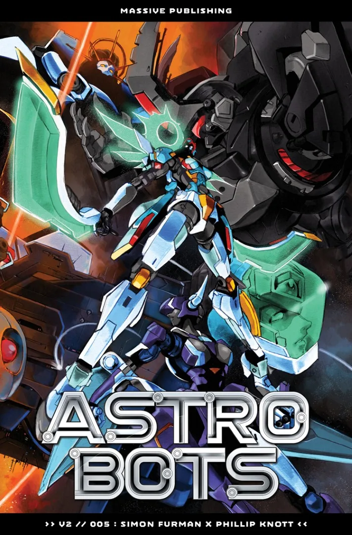 Pre Order Cover Astrobots #5 (Of 5) Pre Order Cover A Phillip Knott | AshAveComics.com