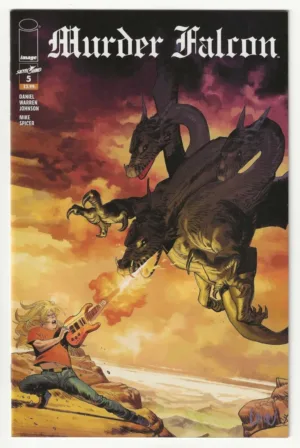 Murder Falcon #5 Cover B Heavy Metal Variant (February 2019) - Ash Avenue Comics