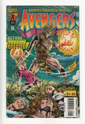 Avengers #390 (Vol. 1, Sept 1995) | The Crossing - Ash Avenue Comics