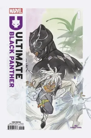 Ultimate Black Panther #1 3rd Printing Peach Momoko Variant - Ash Avenue Comics