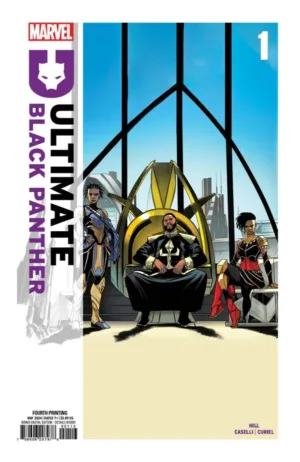 Ultimate Black Panther #1 4th Printing Stefano Caselli Variant - Ash Avenue Comics
