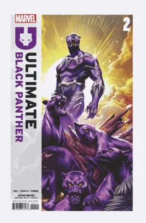 Ultimate Black Panther #2 2nd Printing Mateus Manhanini Variant - Ash Avenue Comics