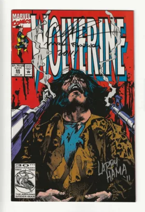 Wolverine #66 (Vol. 2, Feb 1993) | Signed by Texeira and Hama - Ash Avenue Comics