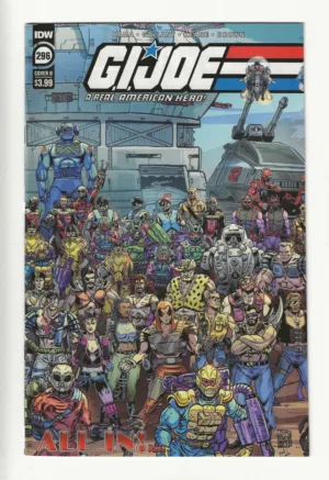 G.I. Joe: A Real American Hero #296 Cover B Jamie Sullivan Connecting Variant - Ash Avenue Comics