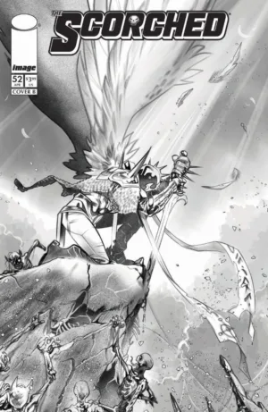 Spawn: The Scorched #52 Cover B Ig Guara B&W Variant - Ash Avenue Comics