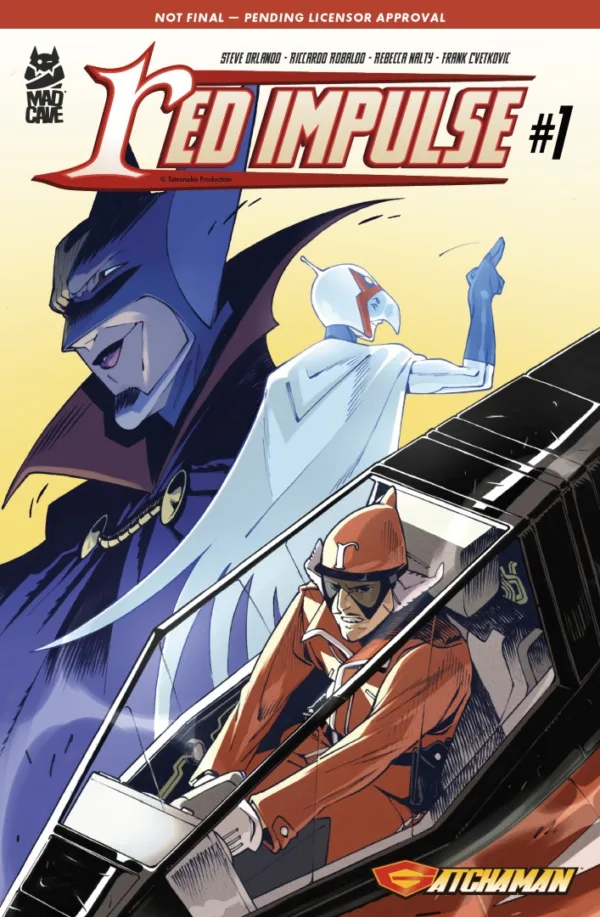 Pre Order Cover Gatchaman Red Impulse #1 (Of 4) Pre Order Cover A Riccardo ...