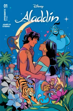 Aladdin #1 Cover B Natacha Bustos Variant - Ash Avenue Comics