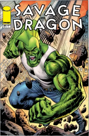 Savage Dragon #281 Cover C Bryan Hitch Variant (MR) - Ash Avenue Comics