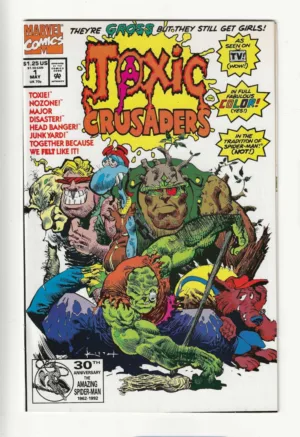 Toxic Crusaders #1 (May 1992) | Sam Kieth Cover! - Ash Avenue Comics