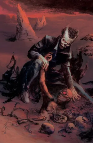 Valiant Beyond: Tales of the Shadowman #9--Legacy of LeRoi #3 Variant C (Azamor Full Art) - Ash Avenue Comics