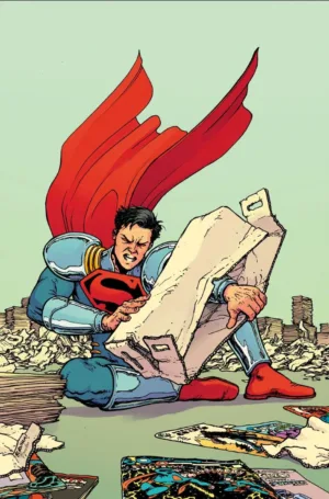 Superman #39 Cover D Chris Burnham Variant (The Reign of the Superboys) - Ash Avenue Comics