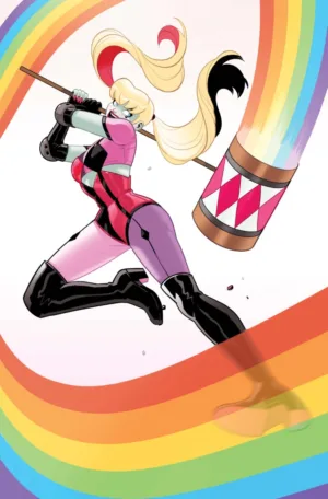 Harley Quinn #63 Cover E Stephen Byrne DC Pride Variant - Ash Avenue Comics