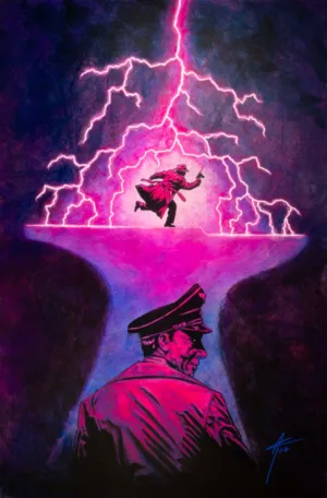 The Peril of the Brutal Dark: An Ezra Cain Mystery #5 (Of 6) Cover B Aaron Campbell Variant (MR) - Ash Avenue Comics