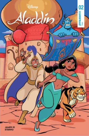 Aladdin #2 Cover B Natacha Bustos Variant - Ash Avenue Comics