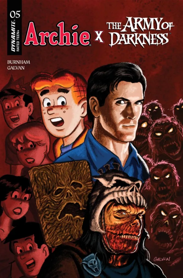 Archie x Army of Darkness #5 Cover B Bill Galvan Variant | AshAveComics.com