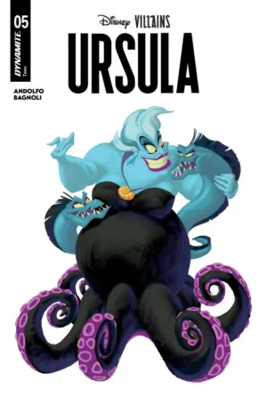 Disney Villains: Ursula #5 Cover D Animation Art Variant - Ash Avenue Comics