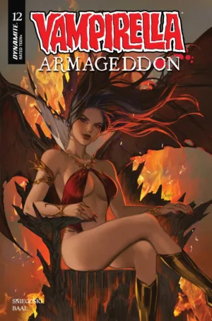 Vampirella Armageddon #12 Cover B Lesley Leirix Li Variant - Ash Avenue Comics