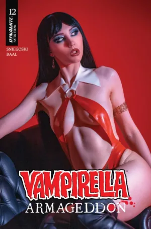 Vampirella Armageddon #12 Cover D Cosplay Lauren Delorean Variant - Ash Avenue Comics