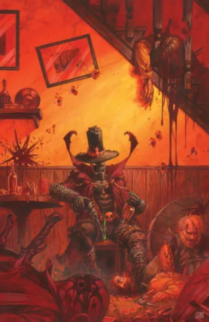 Deadly Tales of the Gunslinger Spawn #20 Cover B Gianenrico Bonacorsi Virgin Variant - Ash Avenue Comics