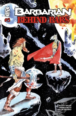 Barbarian Behind Bars #5 (Of 5) - Ash Avenue Comics