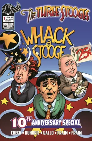 Three Stooges American Mythology 10th Anniversary #1 Cover B Greg Larocque Variant - Ash Avenue Comics