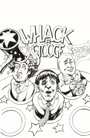 Three Stooges Am 10th Anniversary #1 Cover E Century Limited Edition Variant Limited to 100 Copies Allocations May Occur - Ash Avenue Comics