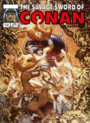 Savage Sword of Conan Original Comics Omnibus Vol 08 Regular Edition Stephen Hickman (MR) - Ash Avenue Comics