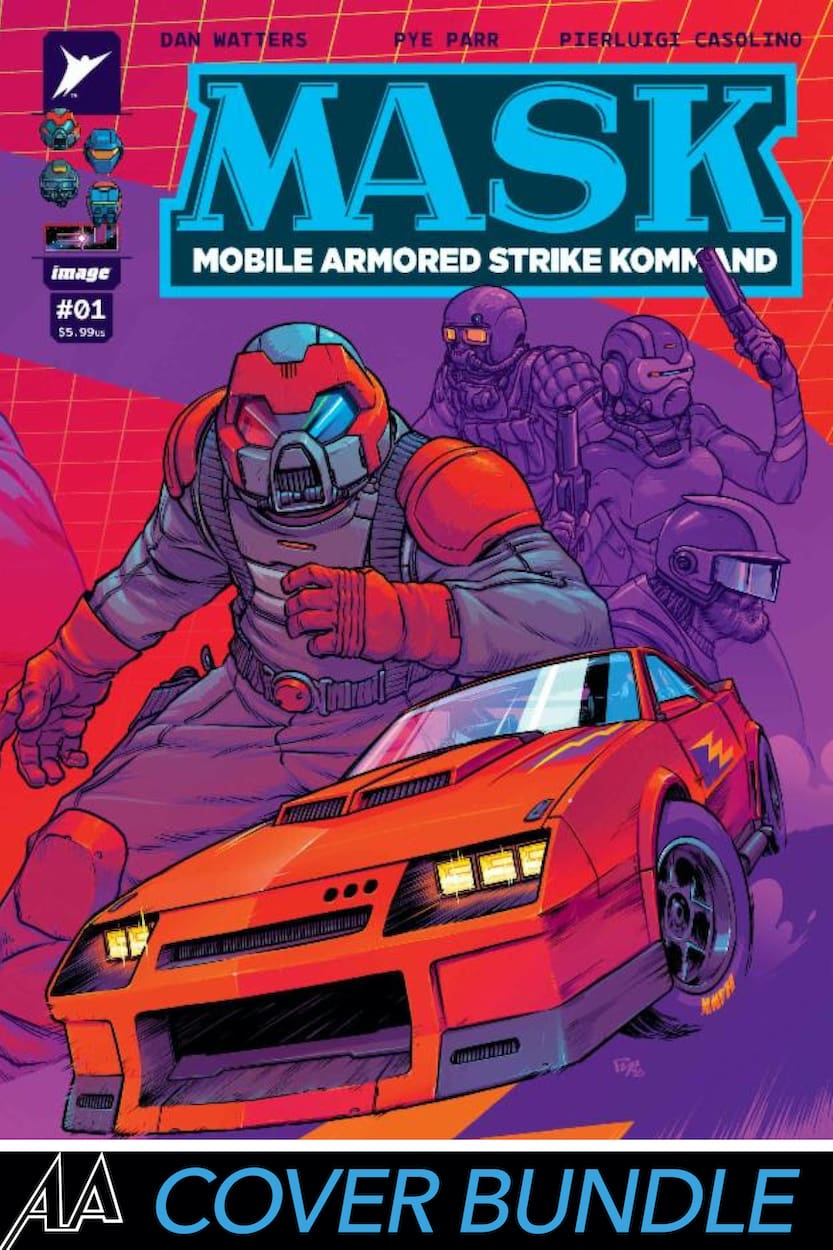 Pre Order Cover MASK #1 Pre Order Cover Bundle | AshAveComics.com