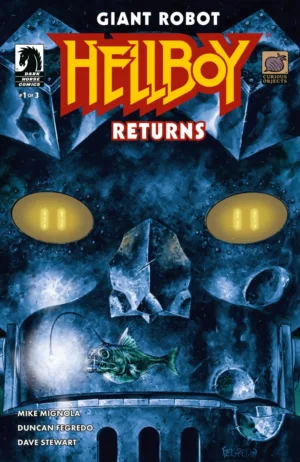 Giant Robot Hellboy Returns #1 (CVR A) (Duncan Fegredo) - Ash Avenue Comics
