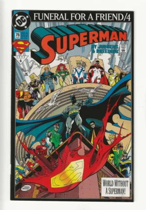 Superman #76 (Vol. 2, Feb 1993) | Funeral for a Friend Pt. 4 - Ash Avenue Comics