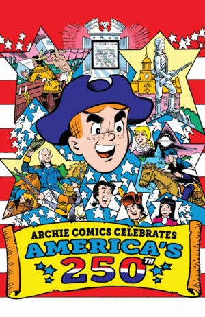 Archie Comics Celebrates Americas 250th (One Shot) Cover E Stan Goldberg Life With Archie Retro Foil Full Art Variant - Ash Avenue Comics